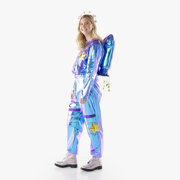 Adult Light-Up Cosmic Sparkle Astronaut Costume - PBK - Picture 2 of 14